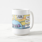 Mok van Coffee voor Cartoon van pilootchecklist (Voorkant rechts)