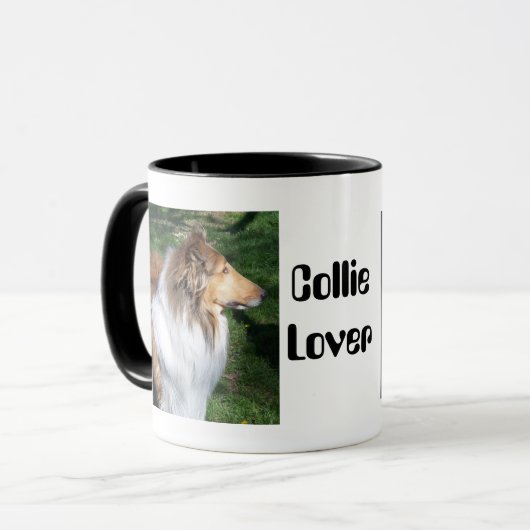 Mok van Collie Lover (Voorkant links)