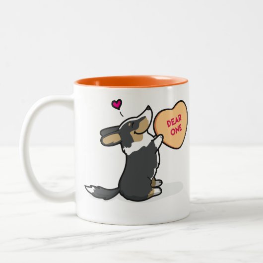 Mok van Corgi-Black Coffee van de valentijns 2015- (Links)
