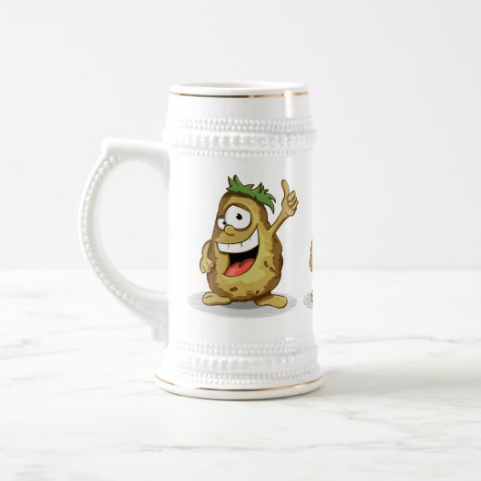 Mok van coupé-aardappelen (Links)