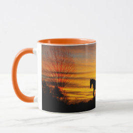 Mok van Cowgirl Sunset Horseback Ride Coffee