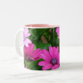 Mok van Cranesbill Geranium (roze bloemen) (Voorkant links)