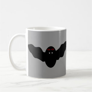 Mok van Creepy Halloween Vampire Bat