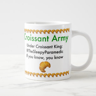 Mok van Croissant Army Specialty Jumbo