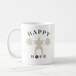 Mok van Crossfit Coffee Happy Hour Funny Gym 