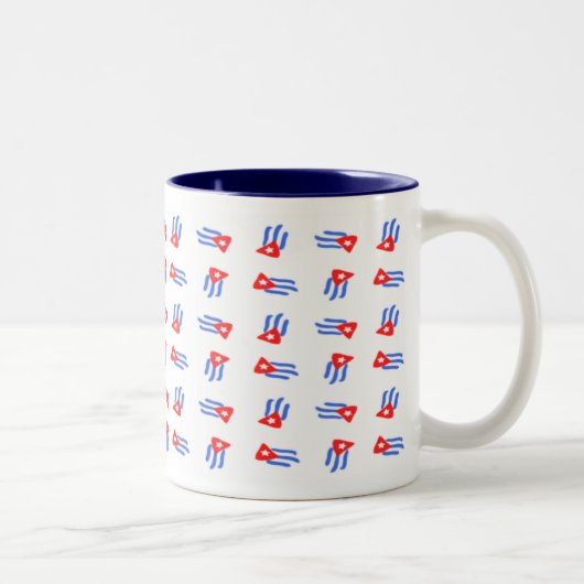 Mok van Cubaanse vlag Coffee (Rechts)