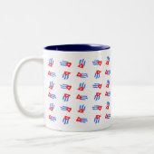 Mok van Cubaanse vlag Coffee (Links)
