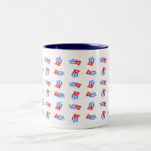 Mok van Cubaanse vlag Coffee (Center)