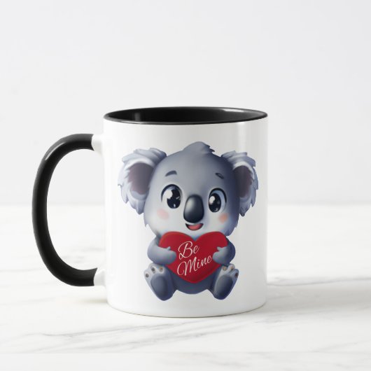 Mok van Cute Koala Valentijns (Links)