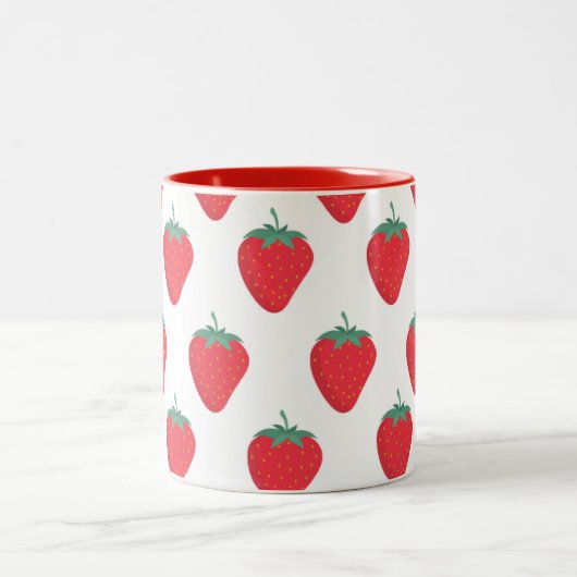 Mok van Cute Strawberry (Center)