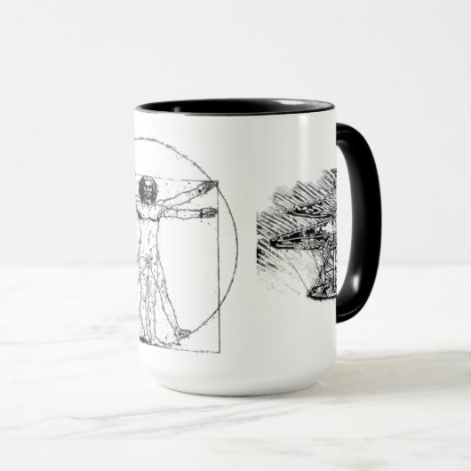 Mok van Da Vinci (Voorkant rechts)