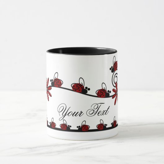 Mok van damestekens (Midden)