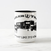 Mok van de aanhangwagen van het vuilnispaard (Center)