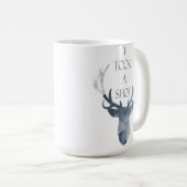 Mok van de aankondiging van verloving, Deer Mok; (Voorkant rechts)