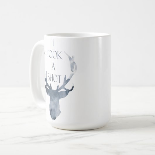 Mok van de aankondiging van verloving, Deer Mok; (Voorkant links)