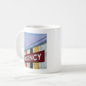 Mok van de afdeling Spoedeisende Hulp (Voorkant links)