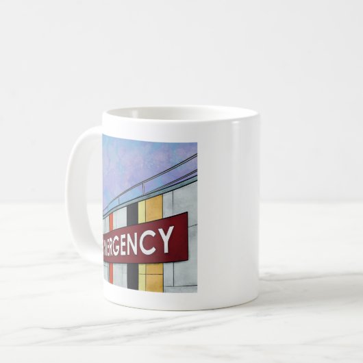 Mok van de afdeling Spoedeisende Hulp (Voorkant links)