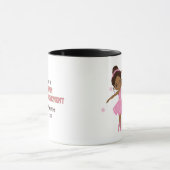 Mok van de Afrikaanse Amerikaanse Ballerina Coffee (Midden)
