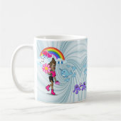 Mok van de Afrikaanse Girl Rainbow Narwhal (Links)
