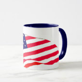 Mok van de Amerikaanse vlaggolven (Voorkant rechts)