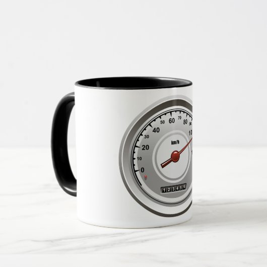 Mok van de autosnelheidsmeter (Voorkant links)