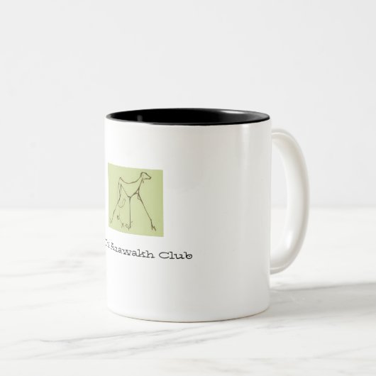 Mok van de Azawakh Club (Voorkant rechts)