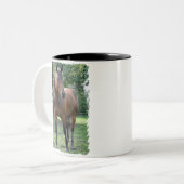 Mok van de Bay Thoroughbred Horse Coffee (Voorkant links)