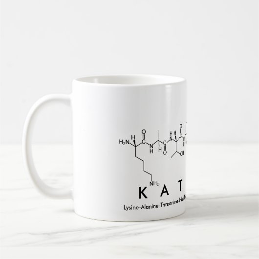 Mok van de benaming Katherin peptide (Links)