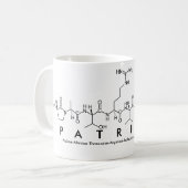 Mok van de benaming Patricia peptide (Voorkant links)