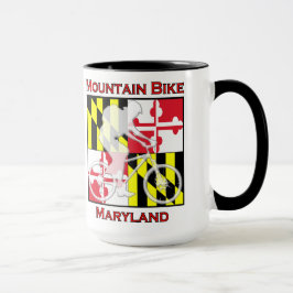Mok van de bergachtige Bike Maryland Coffee