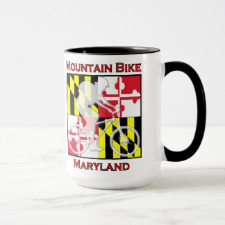 Mok van de bergachtige Bike Maryland Coffee