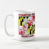 Mok van de bergachtige Bike Maryland Coffee (Links)