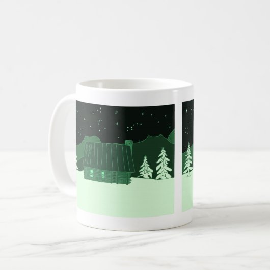 Mok van de bergcabine (Voorkant links)