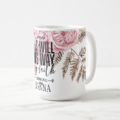 Mok van de Bijbelse Verse Trendy Waterverf (Voorkant rechts)