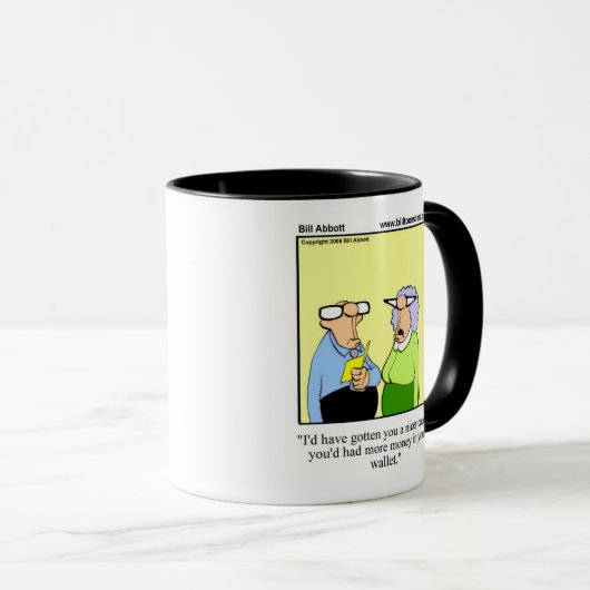 Mok van de Birthday Humor Gift "Spectickles" (Voorkant rechts)