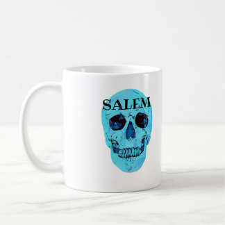 Mok van de blauwe schedelkoffie, Salem Massachuset