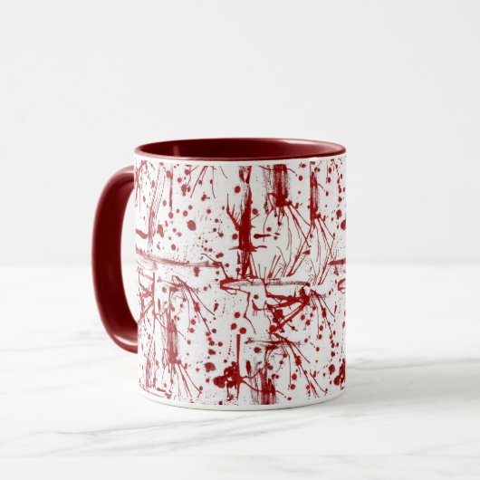 Mok van de bloedspiegel (Voorkant links)