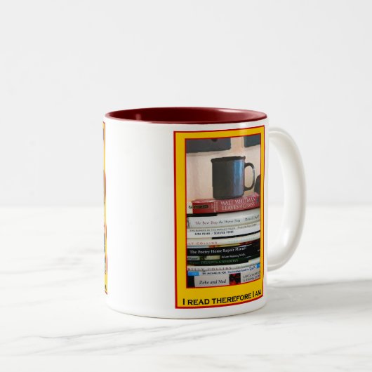 mok van de boekenliefhebber (Voorkant rechts)