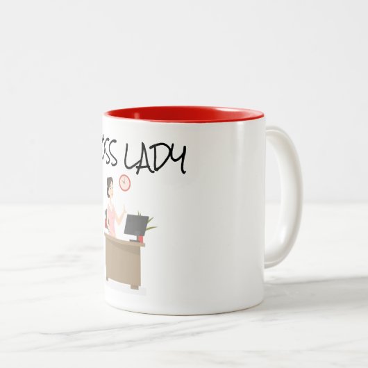 *** MOK van de BOSS LADY** (Voorkant rechts)