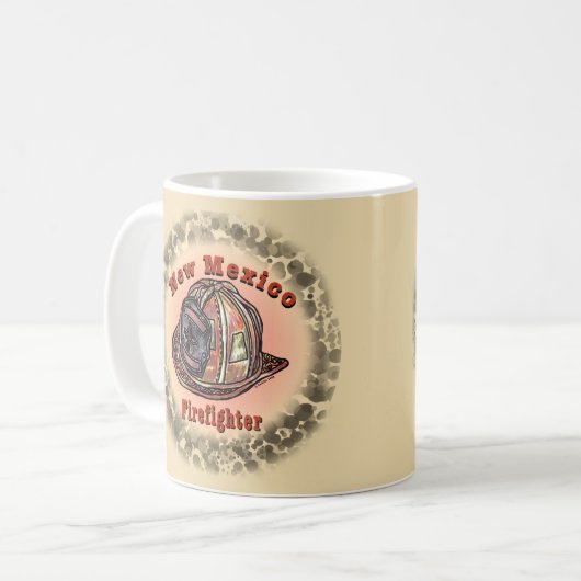 Mok van de brandweer van New Mexico (Voorkant links)