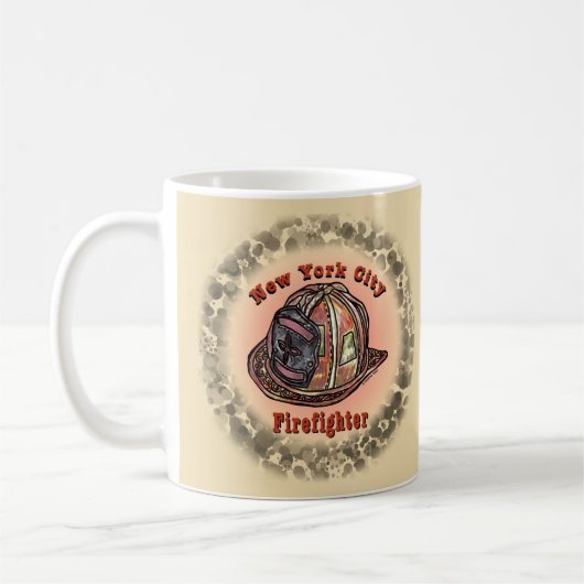 Mok van de brandweer van New York (Links)