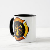 Mok van de brandweerman (Voorkant links)