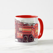 Mok van de brandweermotor (Voorkant rechts)