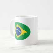 Mok van de Braziliaanse vlag (Voorkant links)