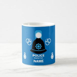 Mok van de Britse politieinspecteur Coffee