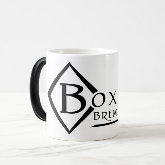 Mok van de brouwerij (Voorkant links)