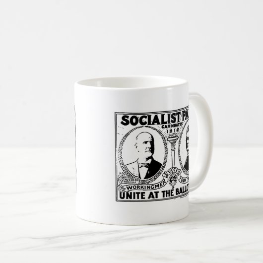 Mok van de Campagne Eugene Debs Poster (Voorkant rechts)
