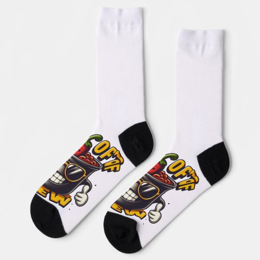 Mok van de chili-bemanning sokken (Links)