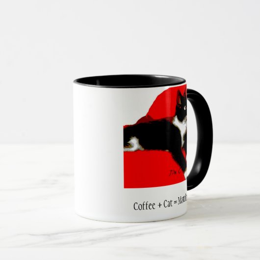 Mok van de Collectie Meowu Coffee (Jasper) (Voorkant rechts)