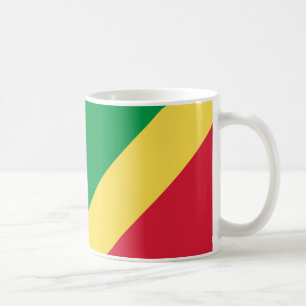 Mok van de Congolese vlag Keramiek